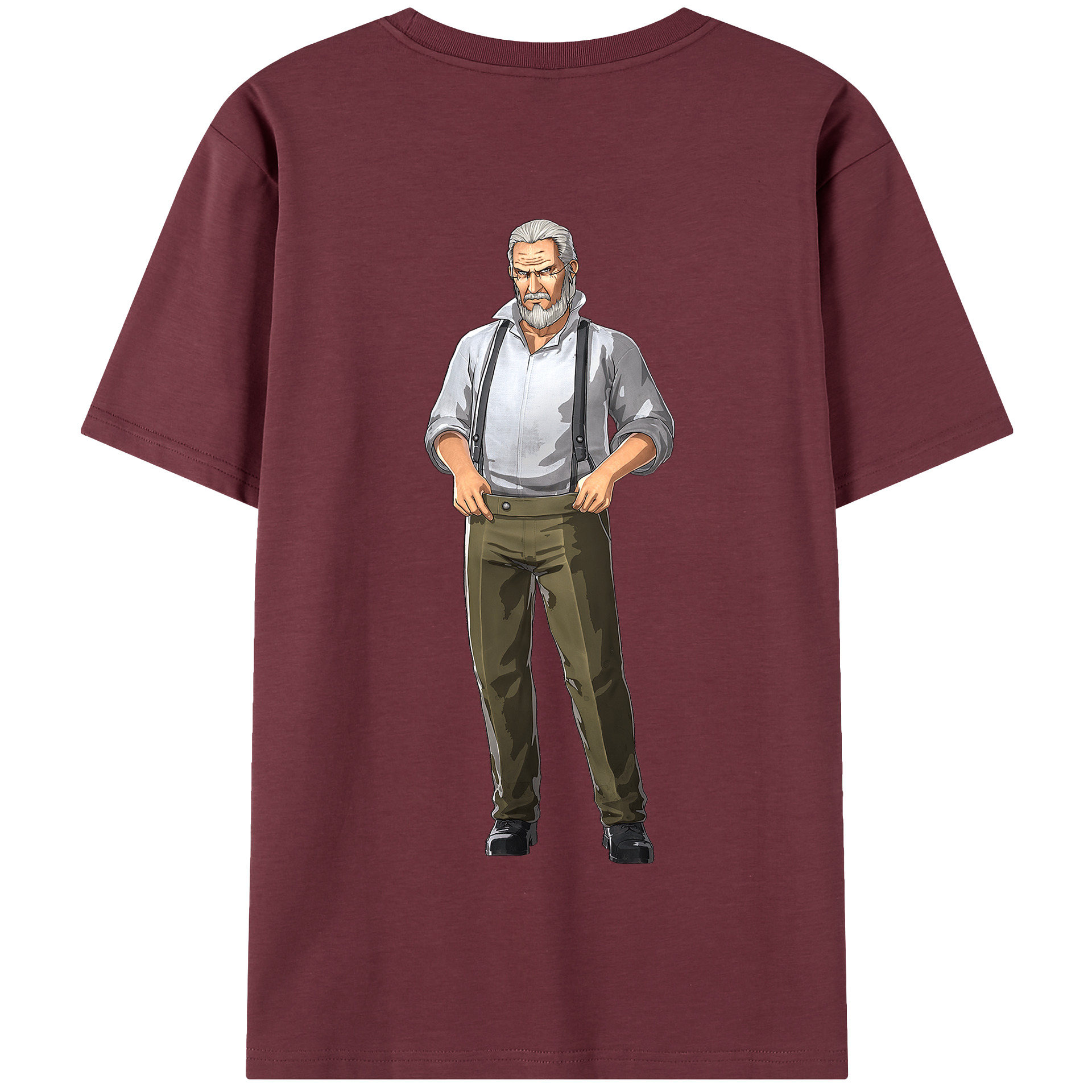 （画像用） 進撃の巨人 Attack on Titan 綿100％半袖Tシャツ（背面プリント）